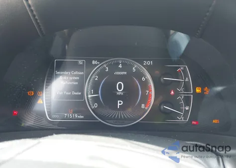 2020 Lexus Es 350 z USA, uszkodzony, nr VIN 58ACZ1B14LU076952